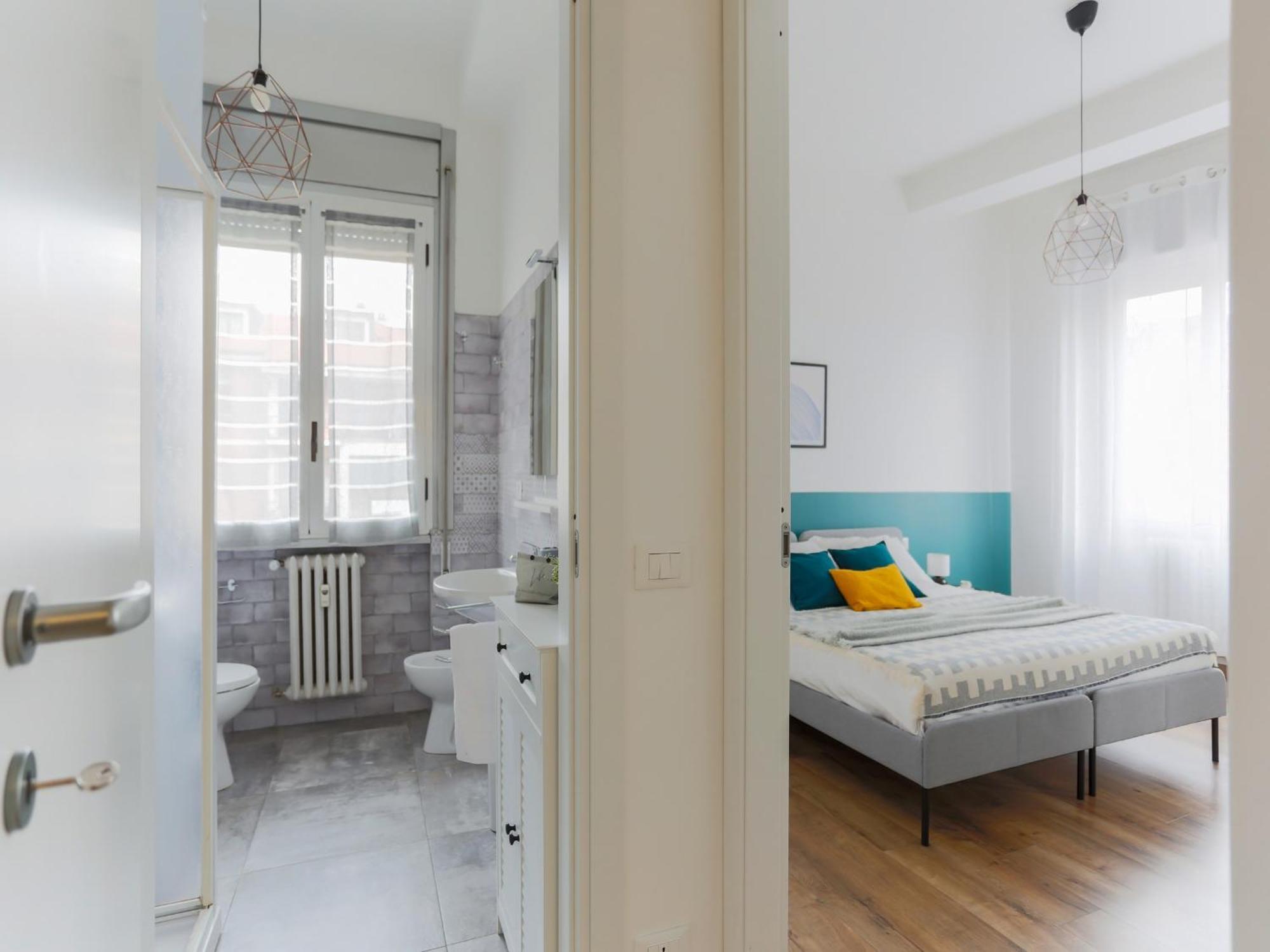 The Best Rent - Cozy Two-Bedroom Apartment Near Colonne S Lorenzo Milan Luaran gambar